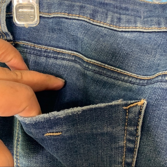 A2nd- Distressed Cropped Cuffed Jeans size 1 - Picture 8 of 10